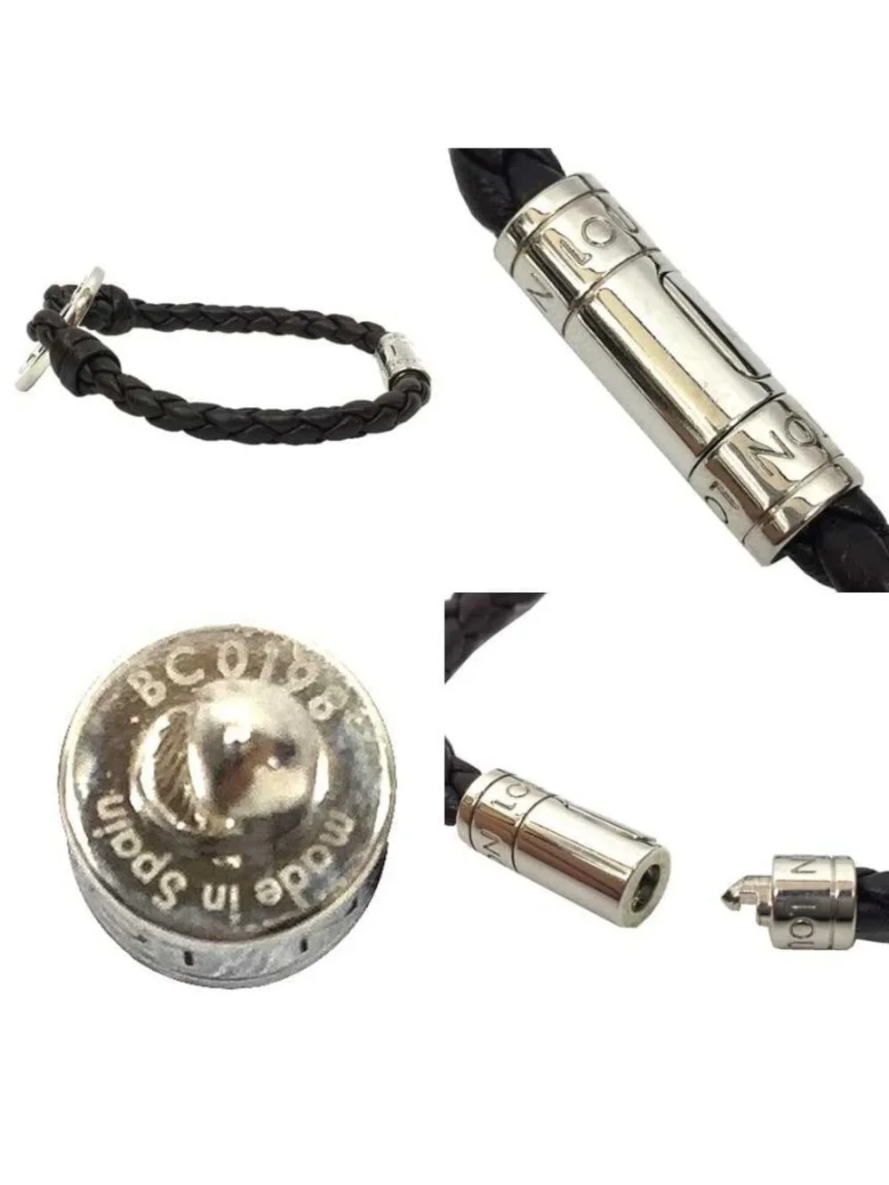 Louis Vuitton Leather Bracelet Circle